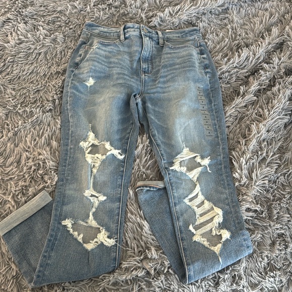 super high rise jegging jeans - Picture 1 of 5